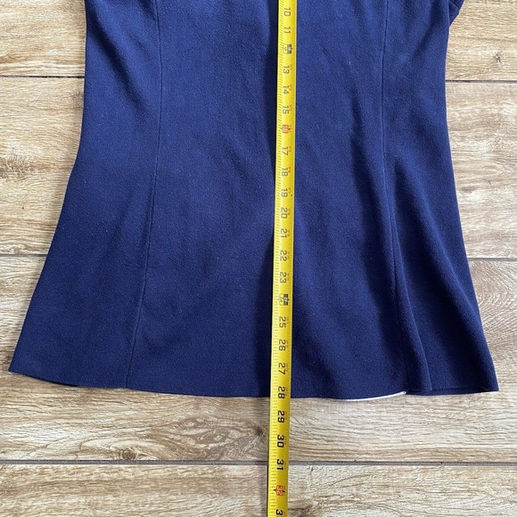 Ralph Lauren LRL Cardigan Sweater Knit Blazer L Large Black Crest Monogram Crown - Picture 7 of 11